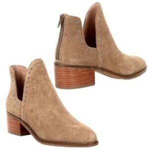Chelsea & Violet “Kerri” Suede Booties Brown Sz 9.5M – Fall/Winter Ready – EUC